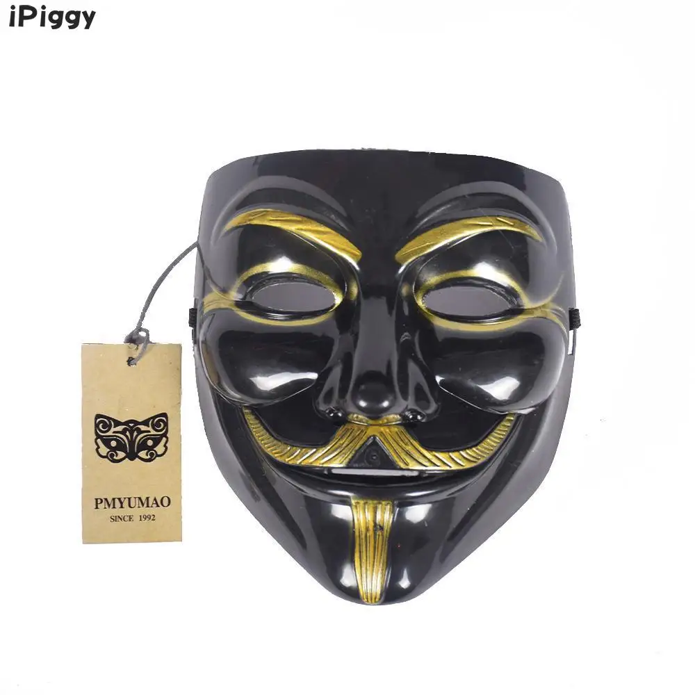 IPigg V для Vendetta Маска 2017 новейшее производство высококачественных Вечерние черные