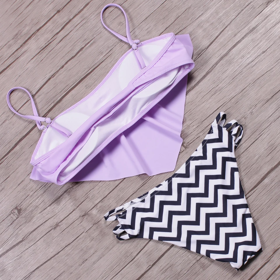 Женский купальник бикини KayVis летний пляжный бразильский комплект 2019|bain| |