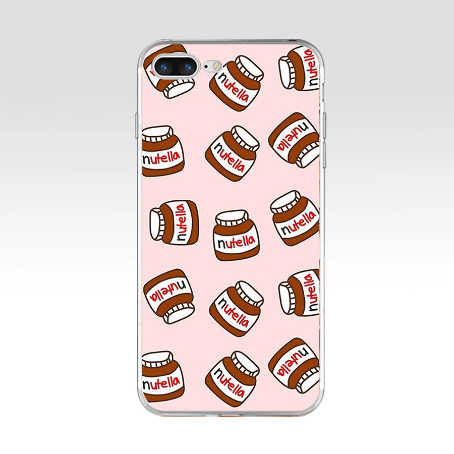 227AQ Nutella Мягкий ТПУ силиконовый чехол для Apple iPhone 6 6s 7 8 plus | Мобильные телефоны и