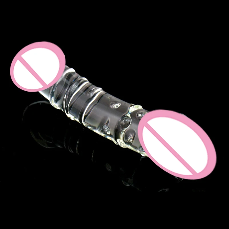 Реалистичный толстый хрустальный фаллоимитатор 23 см стеклянные фаллоимитаторы