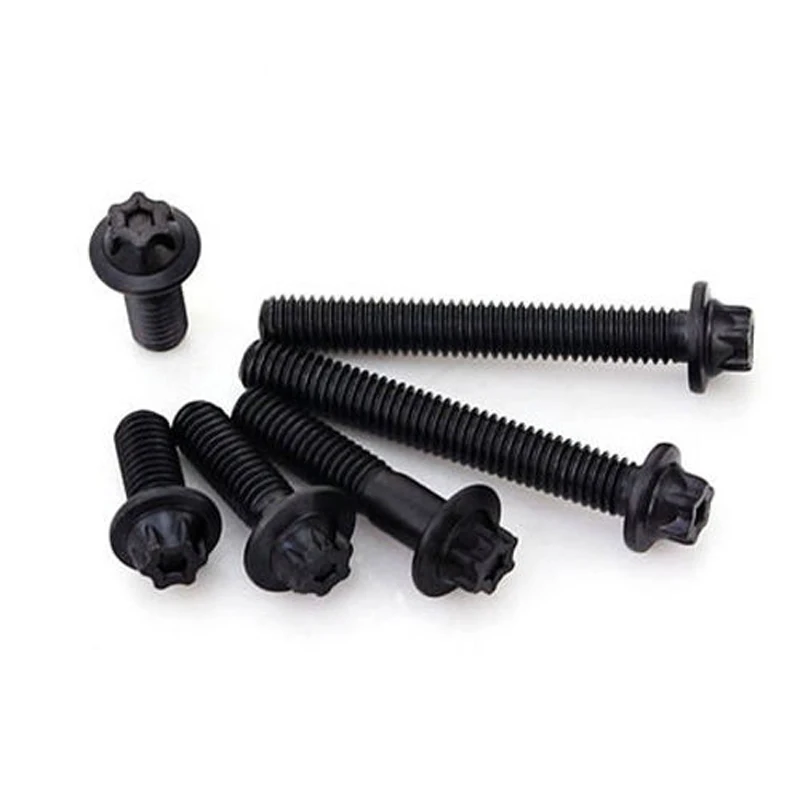 Шестигранный винт M5 M6 Torx T & TX винты с фланцевой головкой шестигранный болт класса