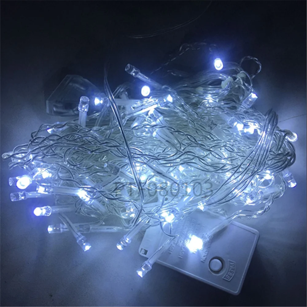Самая низкая цена 10 м 100led гирлянда занавес сосулька светодиодные сказочные огни