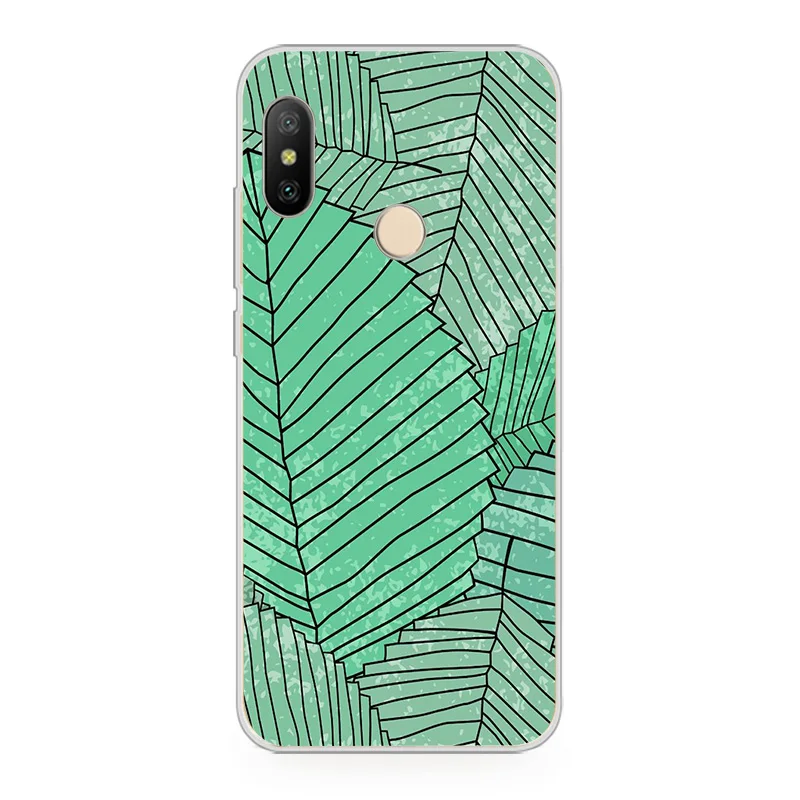 Ciciber чехол для телефона Xiaomi Redmi Note 7 6 5 5A 4 4X 3 Pro мягкий TPU S2 5Plus 6A 4A 3S Y1 Lite 6Pro Leaf |