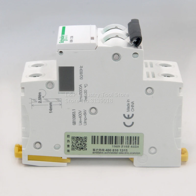 Новый оригинальный Schneider Electric Китай IC65N 2P C25A A9F18225 вакуумный мини Автоматический