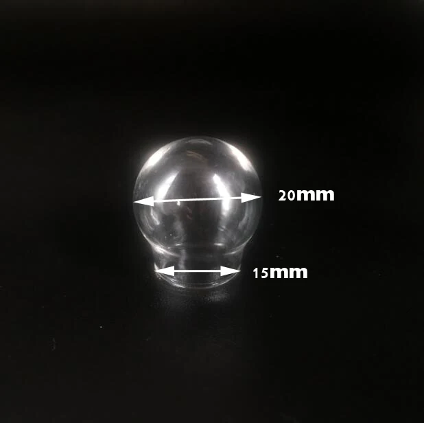 20pieces 30x20mm 25x15mm 20x15mm 20x12mm Transparent Globe Shaped Empty Bottles Wishing pendant For Gift Accessories | Украшения и