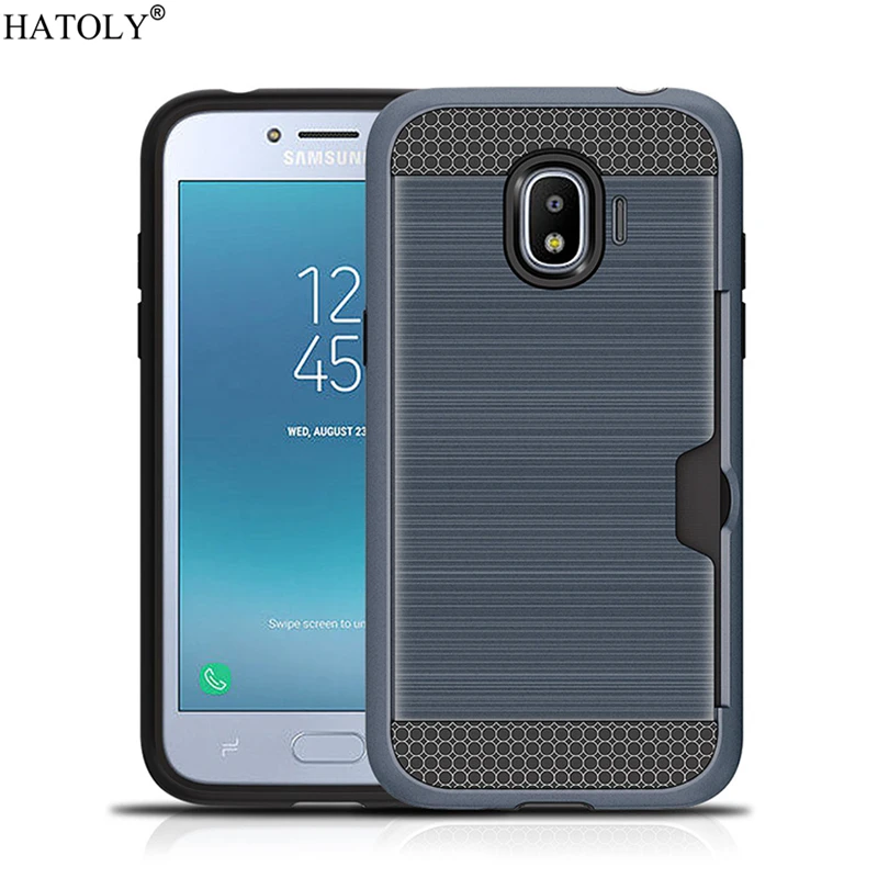 Чехол для Samsung Galaxy J2 Pro 2018 защитный силиконовый резиновый ЖЕСТКИЙ чехол телефона