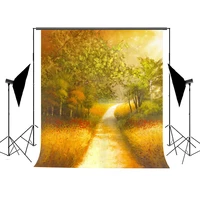 vinylbds autumn back drop photography forest abstract photography background scenic washable photography backdrop for photo
