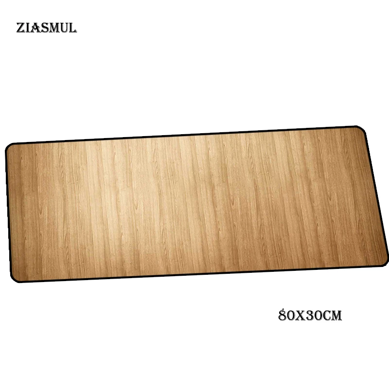 size 800x300x2mm Деревянный напольный коврик для мыши 800x300 мм, высококачественный коврик для мыши, коврик для мыши, игровой коврик для мыши, геймерский модный коврик для мыши с клавиатурой - Цвет: size 800x300x2mm