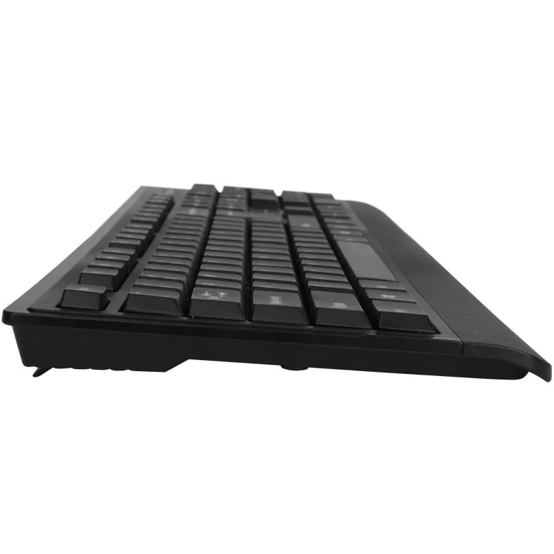 Вертикальная комбинированная мышь Delux K6010U + M618 проводная 4000DPI для правой руки 104