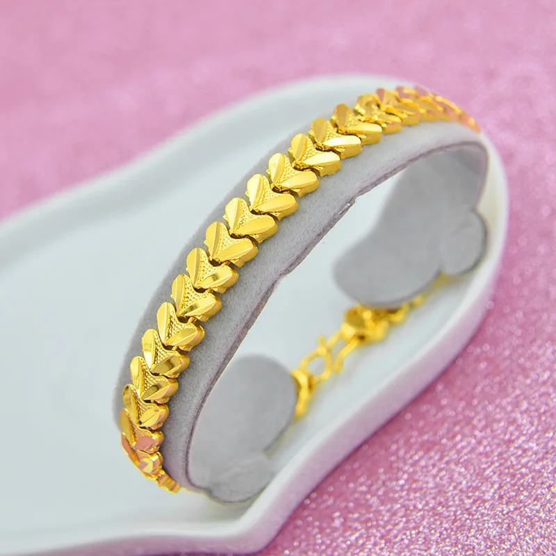 C Женский s цепочка на руку женский опт Bijoux золотой цвет цепочка звено браслет для женщин ювелирные изделия mulheres pulseira - Окраска металла: C