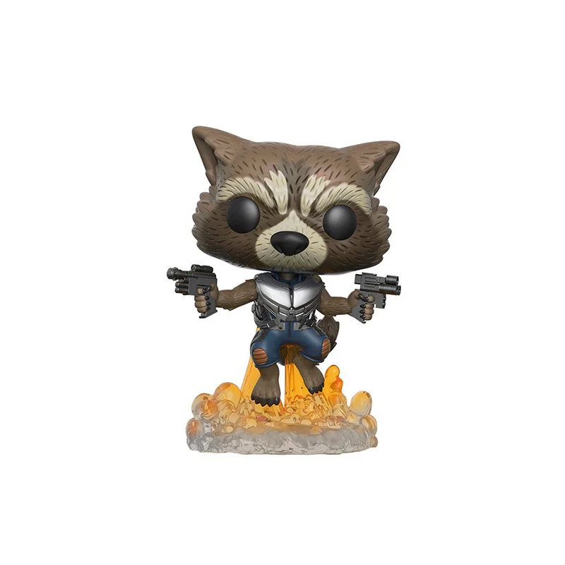 FUNKO POP Marvel movie toys Guardians of the Galaxy 2 Rocket Grootted экшн фигурка коллекция игрушек для детей