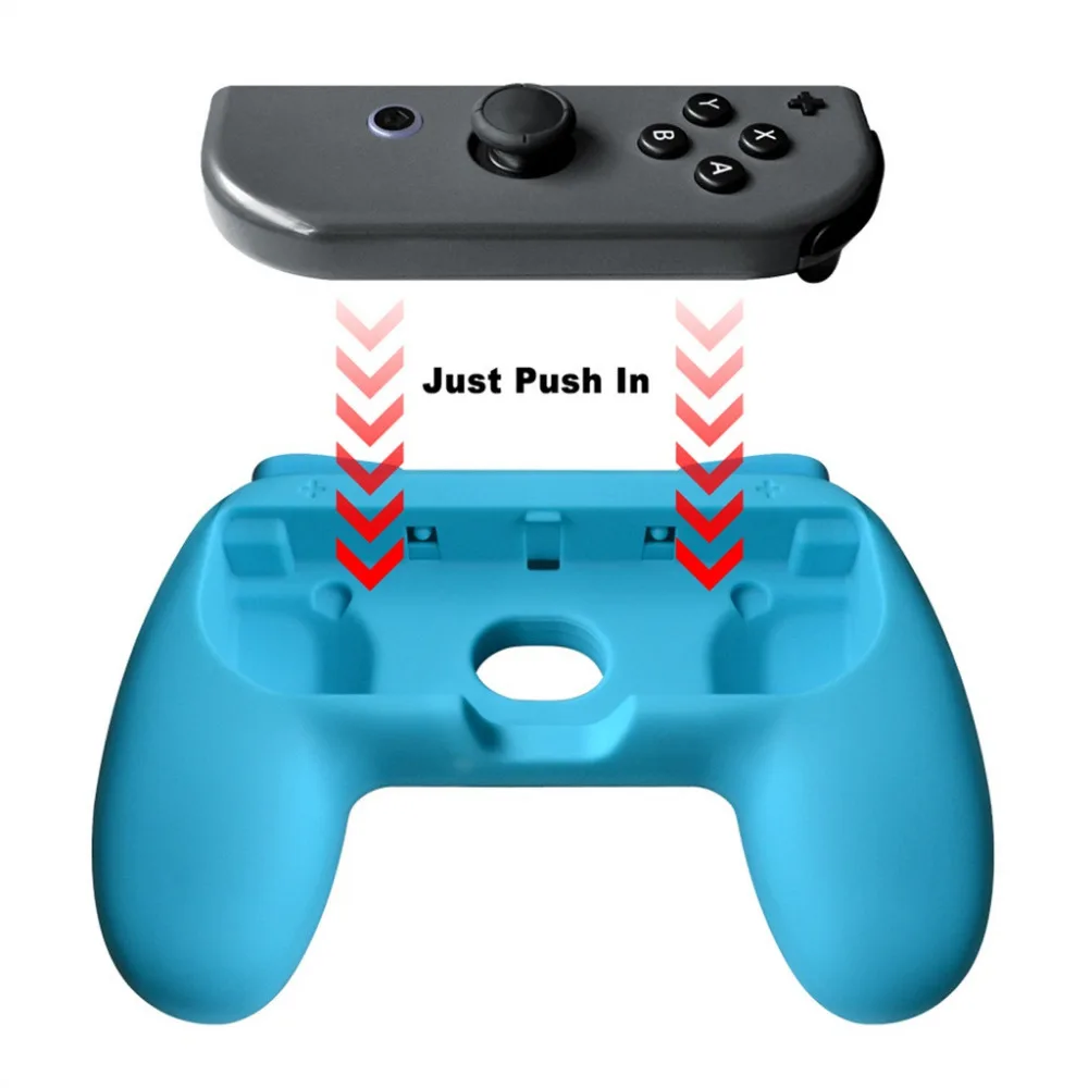 Новое поступление защитный чехол 2 шт силиконовый контроллер ручки для nintendo Switch n-переключатель Joy-Con консоль держатель 19MAR1
