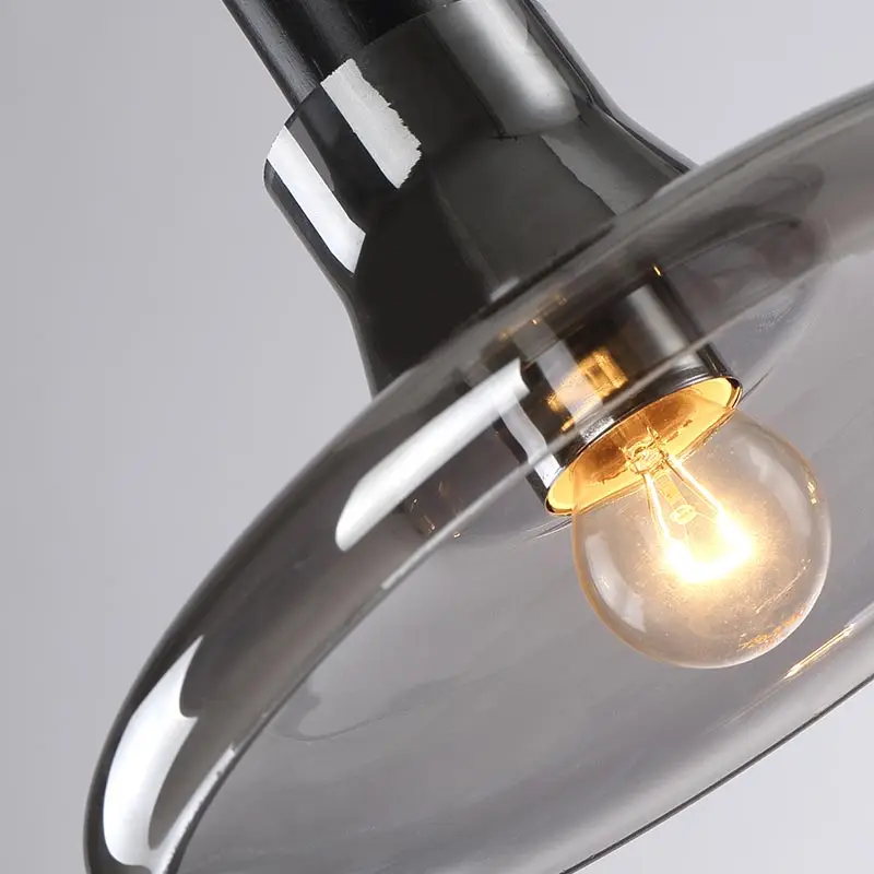 Стеклянный подвесной светильник в винтажном стиле E27 110 240 В|glass pendant light|pendant lightsrope