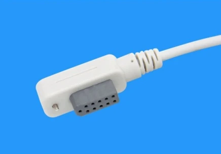 2 шт./лот совместимый Новый JincoMed Holter кабель 10 проводов IEC/AHA Snap recorder ECG 11PIN для
