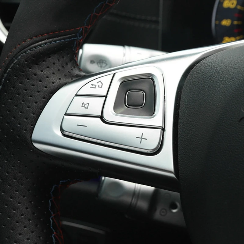 Abs для Mercedes Benz E Class W213 E200 300 и т. Д. 2016-8 автомобильные кнопки на рулевом колесе