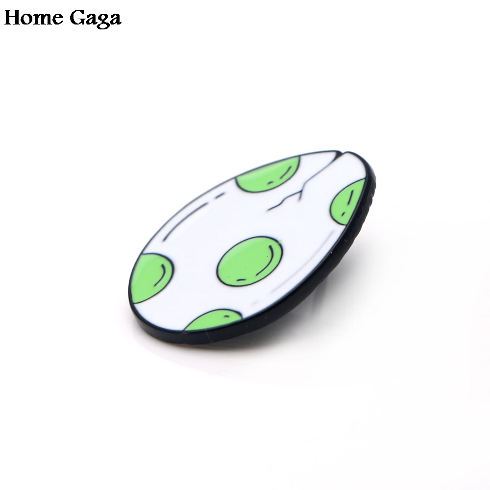 Homegaga Динозавр яйцо мультфильм милые цинковые булавки para Детская сумка Одежда