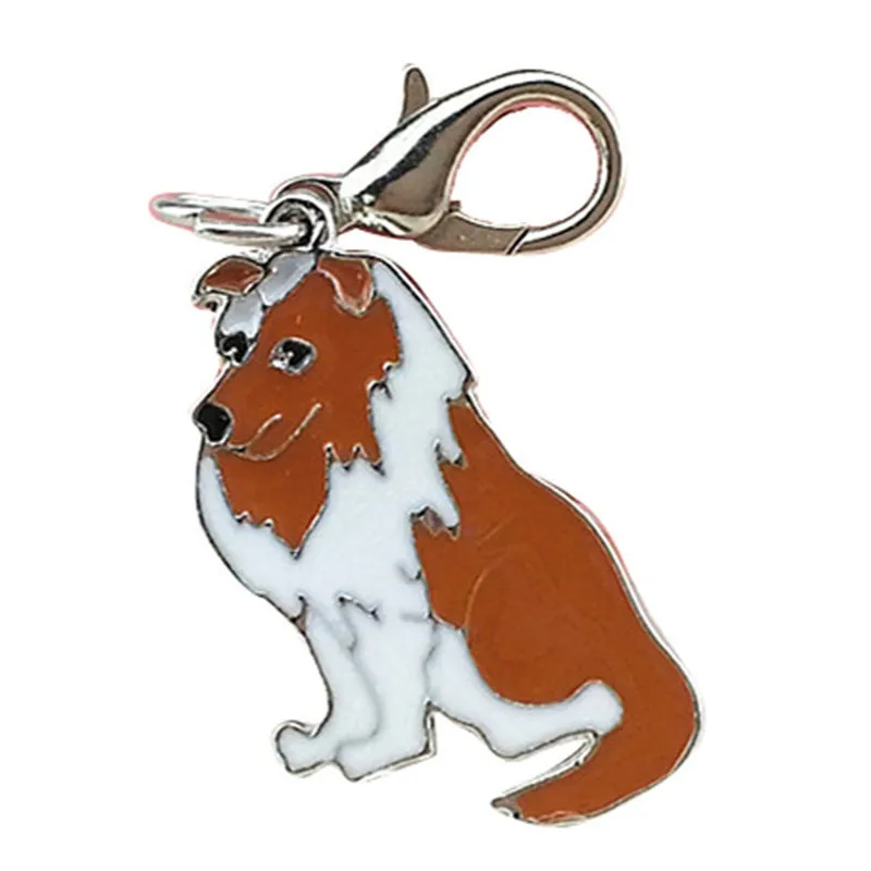 Брелок для чихуахуа/овчины 1 шт. бирки собак и щенков идентификационный ошейник