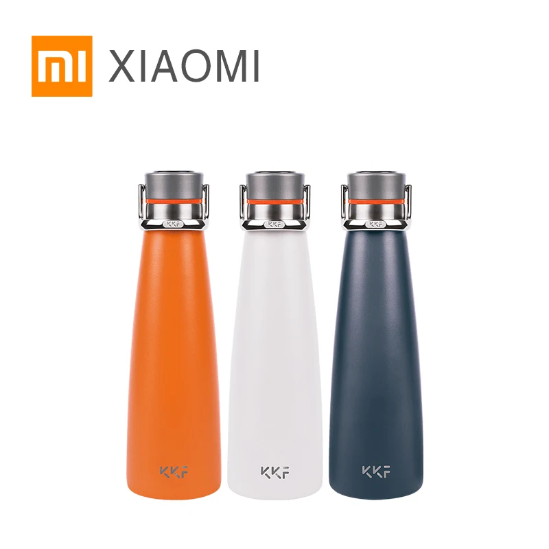 Термос XIAOMI MIJIA KKF умная Вакуумная бутылка 24 часовая изоляционная дорожная кружка