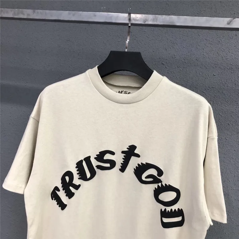 Футболка Мужская/женская оверсайз с принтом CPFM X Sunday Service Лиза Кани эуэста высокое