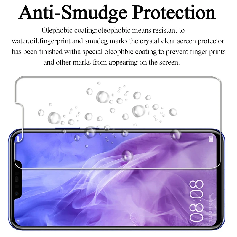 Закаленное стекло для Huawei Honor View 10 20 Mate 9 Lite P10 Plus Y3 Y5 Y6 Y7 Y9 2018 защитная пленка экрана
