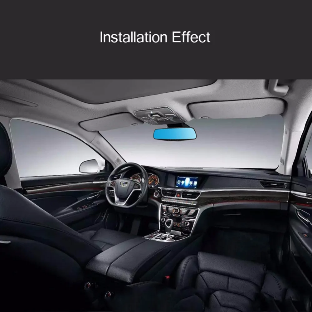Bosion Автомобильный видеорегистратор Камера AutoFull HD 1080 P Авто Зеркало заднего вида