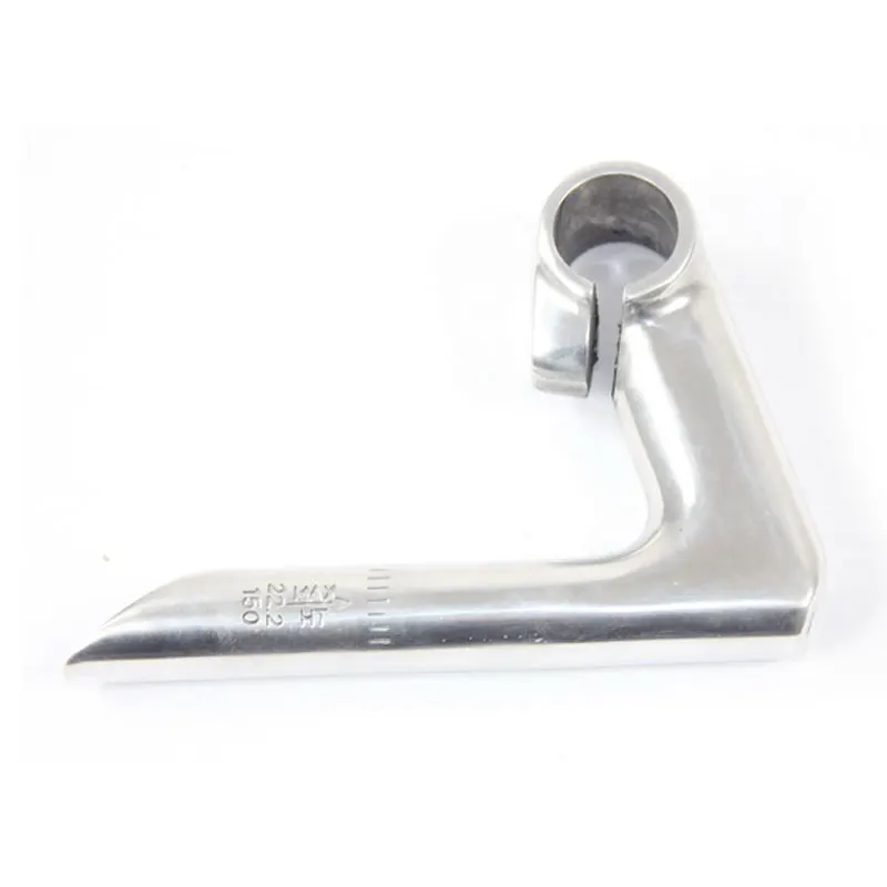 Road Bicycle Fixed Gear Retro Gooseneck Bike Stem Accessories Cycling Stem Part Suitable For 25.4mm Handlebar