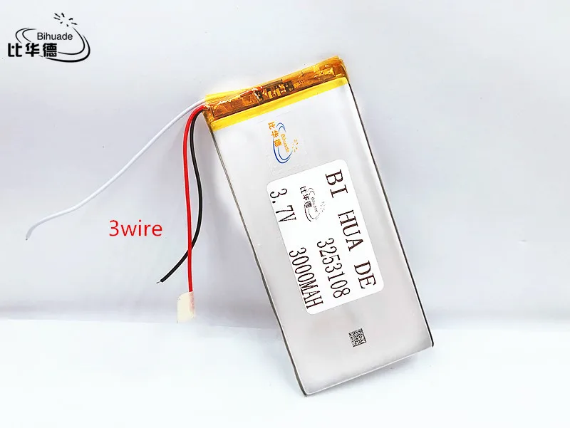 Перезаряжаемый литий полимерный ионный аккумулятор 3 7 в 3000 мАч для china clone Goophone 5