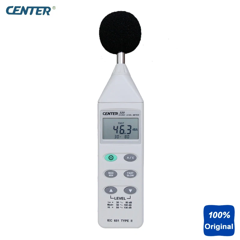 

CENTER322 измеритель уровня звука с датчиком