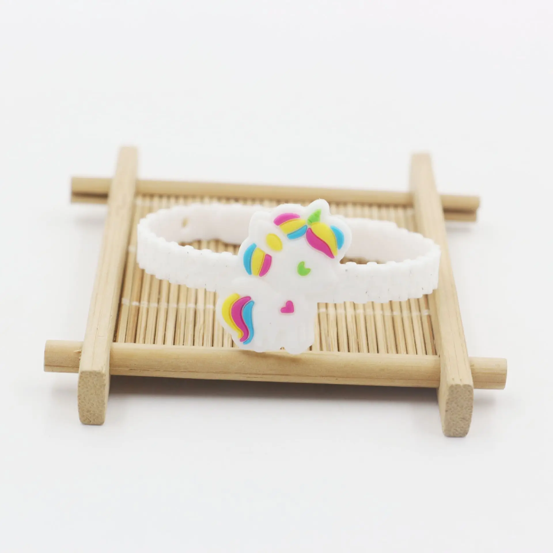 10 шт. резиновый браслет с единорогом украшения на день рождения вечерние украшения Единорог Подарки для детей детский душ Unicornio Вечерние