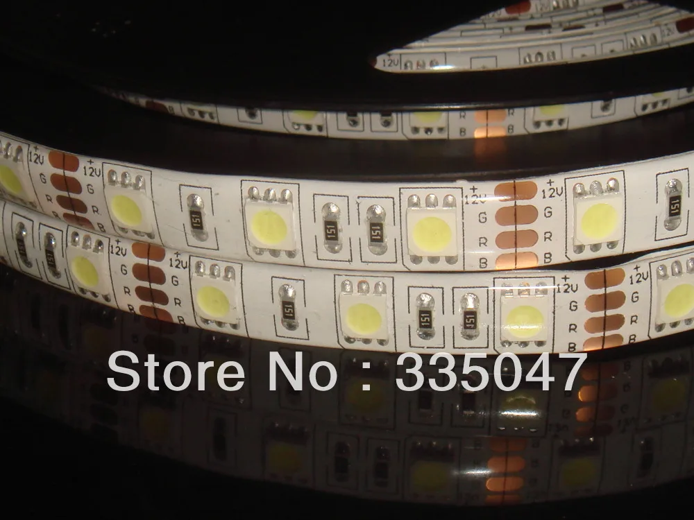 3528 5meter/pcs 300led strip light Waterproof 60leds/m cool white/blue/red/green/yellow/warm white | Лампы и освещение