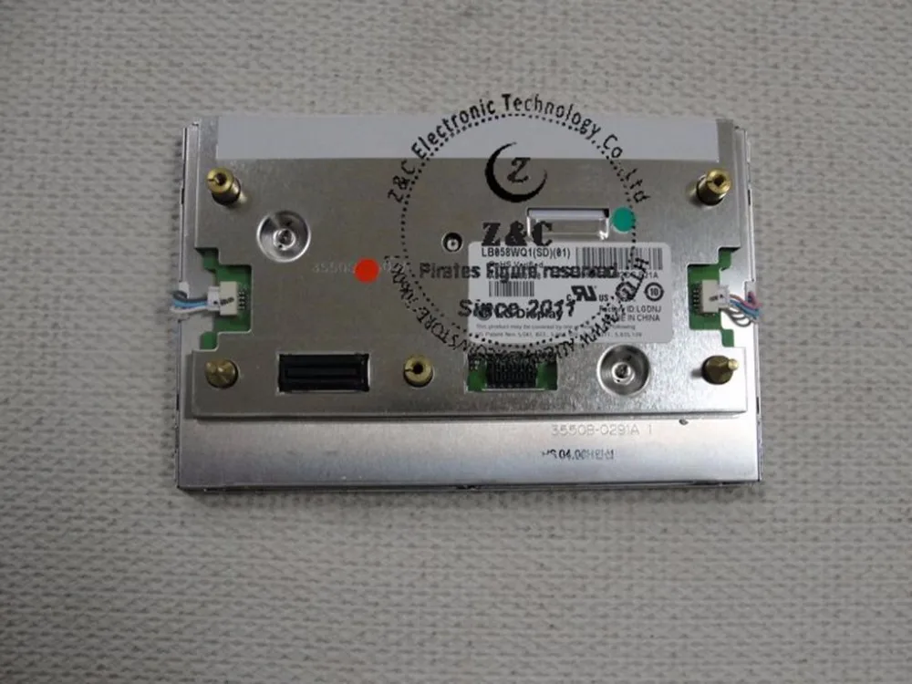 LB058WQ1(SD)(01) Оригинальный ЖК-экран 5,8 дюйма 400*240 для автомобильной навигации GPS и DVD-плеера LG.