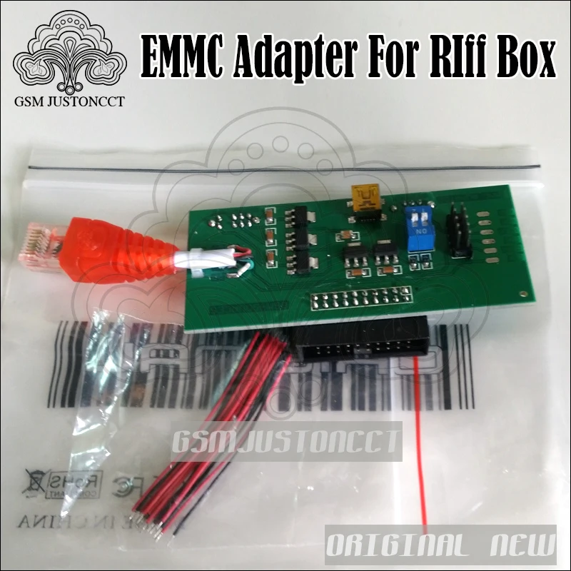 EMMC работает без изменения адаптера для Riff box Jtag по|Детали устройств связи| |