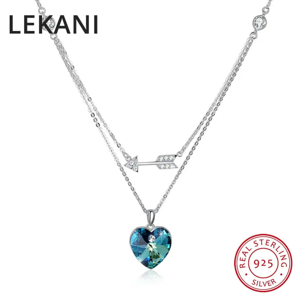 Подвеска в виде сердца от SWAROVSKI серебро 925 пробы | Украшения и аксессуары