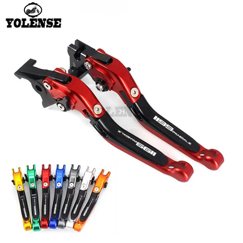 

For DUCATI 1199 Panigale 1199 PanigaleS / Tricolor 2012-2015 Motorcycle Folding Extendable Brake Clutch Levers