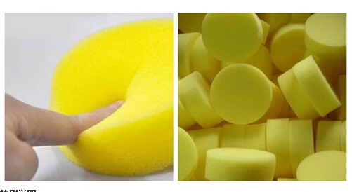 

Cleaning sponge sponge washing and waxing the car clean round 10pcs/lot ZW111