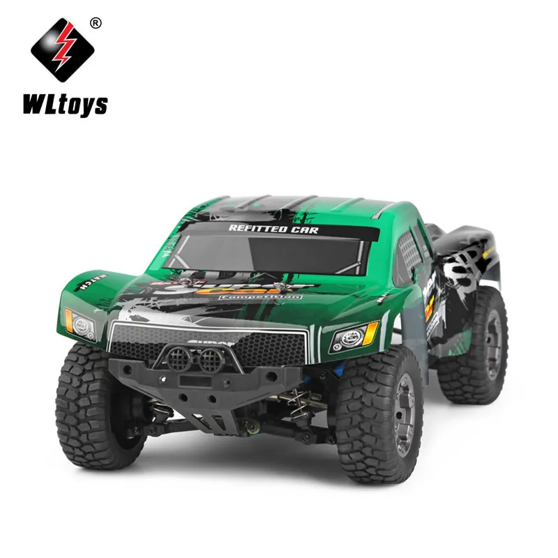 Оригинальный Радиоуправляемый автомобиль Wltoys 12403 1/12 весы 2 4G Электрический 4WD 45