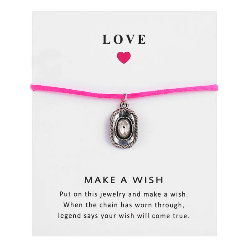 1 шт. Новый кактус прекрасный браслет карта пожеланий для лучших друзей подарки