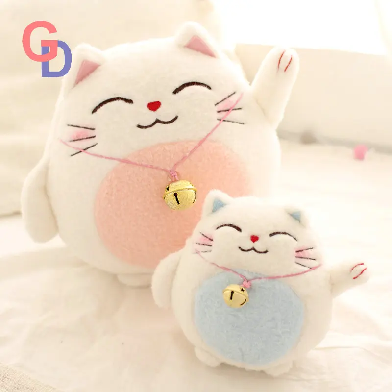 Плюшевая игрушка Lucky Cat японская аниме экшн фигурка счастливой кошки приносит