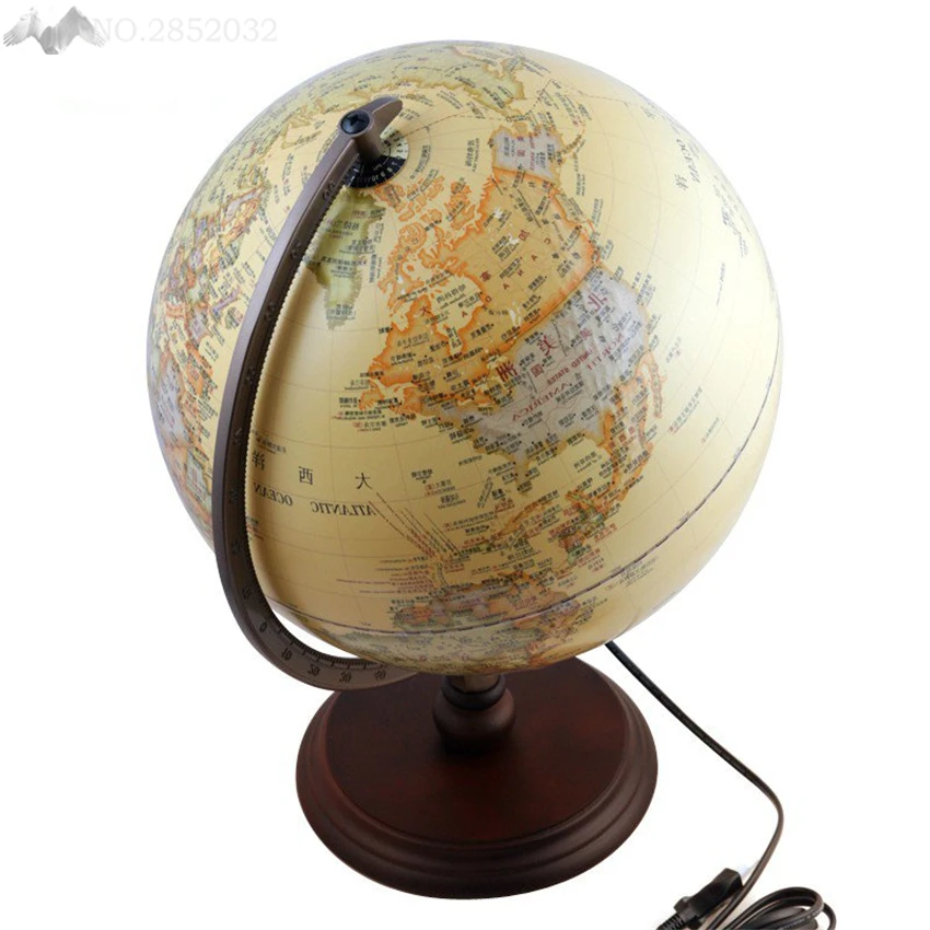 Modern Creative Antique Globe Desk Lamp Acrylic Lampshade Table Light for Living Room Study Bedroom Indoor Home Lighting Decor | Лампы и