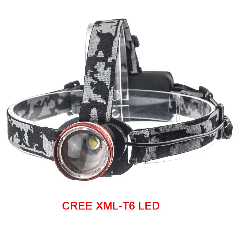 3xaaa фары T6 светодиодный головы фонарик Масштабируемые Глава Torch Light