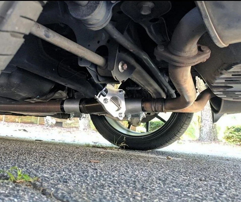 

evil energy 3" Stainless Steel Headers Y pipe Electric Exhaust CutOut Cut Out Kit With Manual Switch