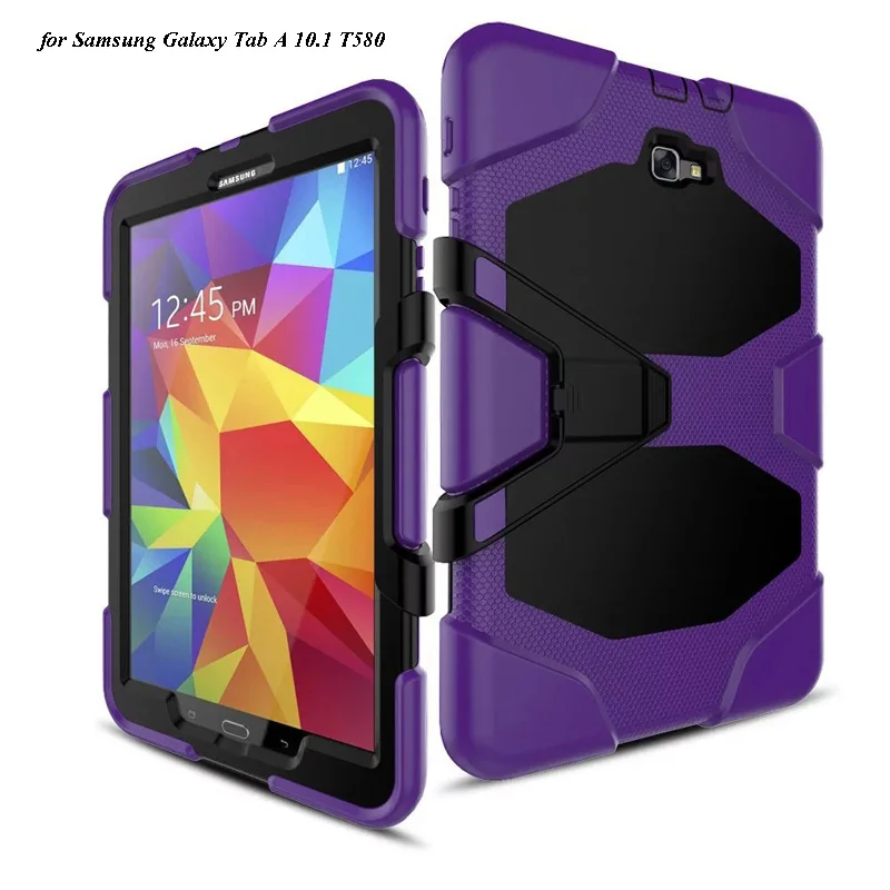Полноразмерный защитный армированный чехол для Samsung Galaxy Tab A 9. 0 T580 /Tab E T560