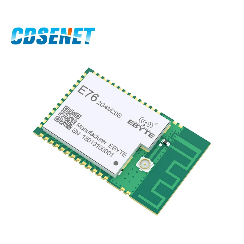 EFR32 2 4 ГГц 100 мВт SMD беспроводной модуль E76-2G4M20S 20dBm приемник передатчика GHz rf