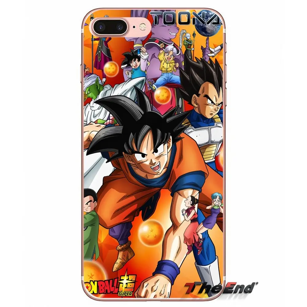 Прозрачные чехлы из ТПУ для HTC U11 One M7 M8 A9 M10 E9 Desire 630 530 626 628 816 820 Motorola G G2 G3 Dragon Ball Super |