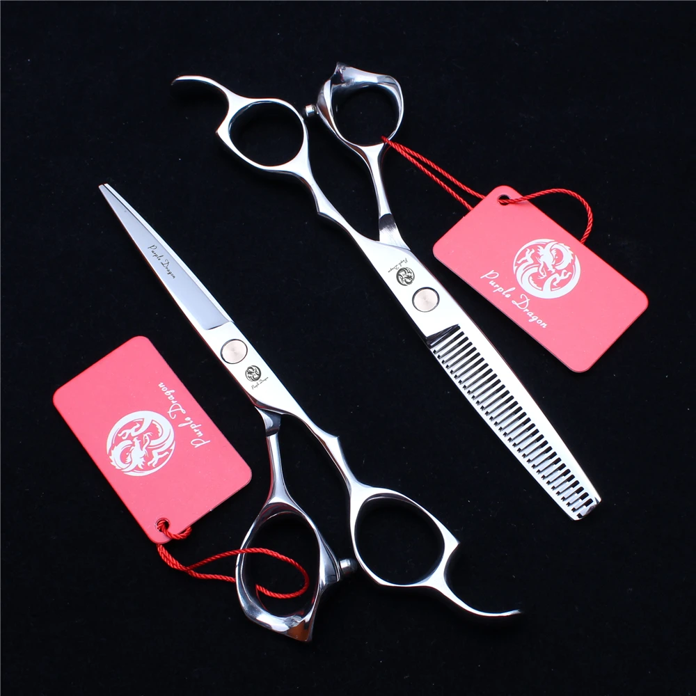 1Pair 6&quot 17.5cm Elastic Handle Hairdresser's Scissors Thinning Cutting Shears Haircut Professional Hair Z1124 | Красота и