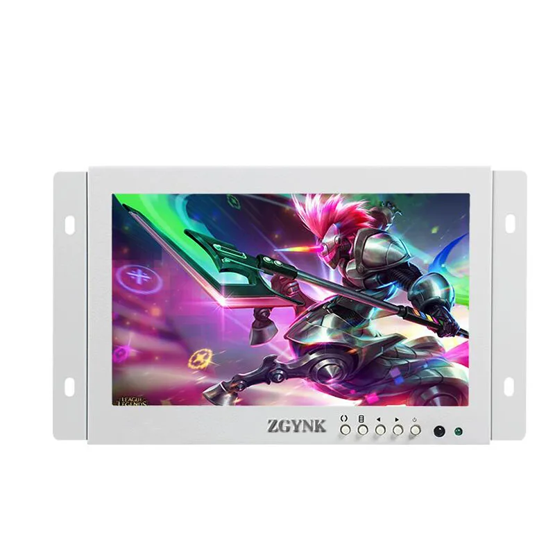 

7-дюймовый ЖК-монитор со светодиодной подсветкой, VGA, AV, HDMI, BNC, HD ЖК-монитор, промышленная безопасность, портативный компьютерный монитор