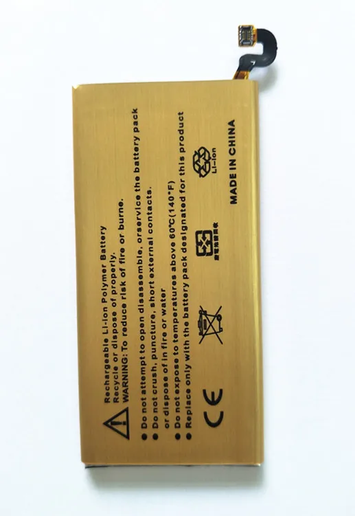 АЗК золото S6 батарея 3250 мА/ч EB-BG920ABA для Samsung GALAXY G9200 G9208 G9209 SM-G920F G920I G920 G920A G920V G920T G920F |