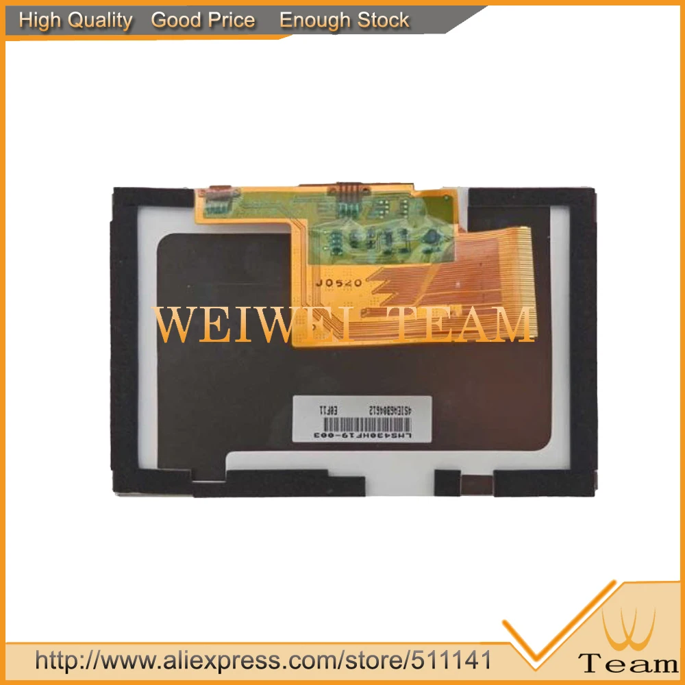 4.3"inch LMS430HF19 LMS430HF19-003 LCD screen + touch panel for TomTom XL IQ RATES GPS display Screen | Мобильные телефоны и