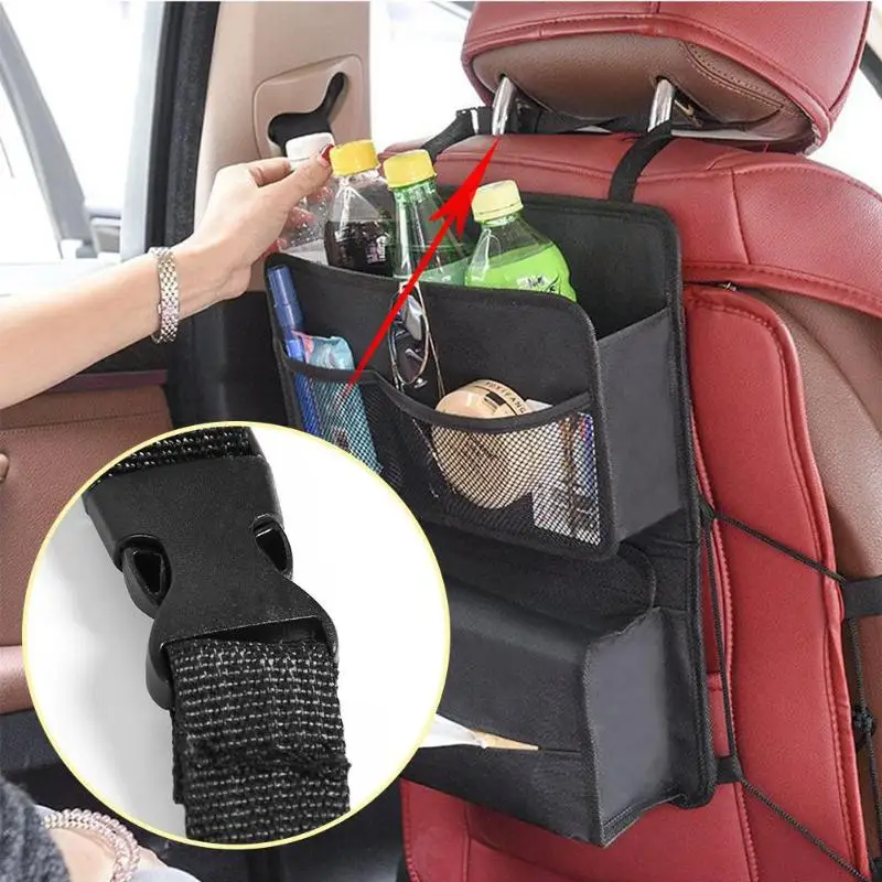 Car Fold Seat Bag Storage Multi Pocket Organizer Back Holder Oxford Cloth Made Of General-Purpose Models | Автомобили и мотоциклы