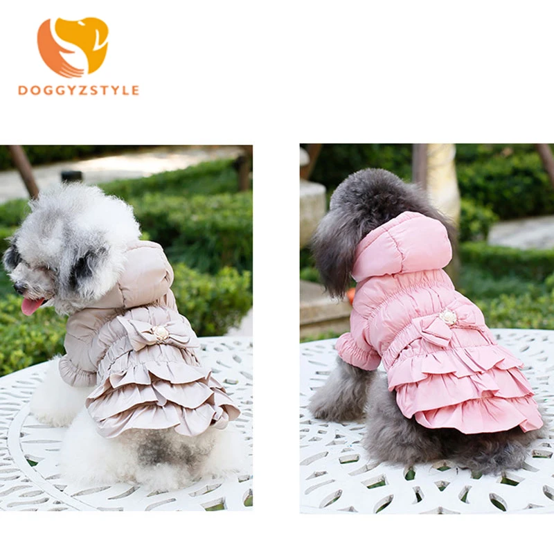 Теплый Pet Костюмы для Одежда собак маленьких куртка щенок хлопок мягкий